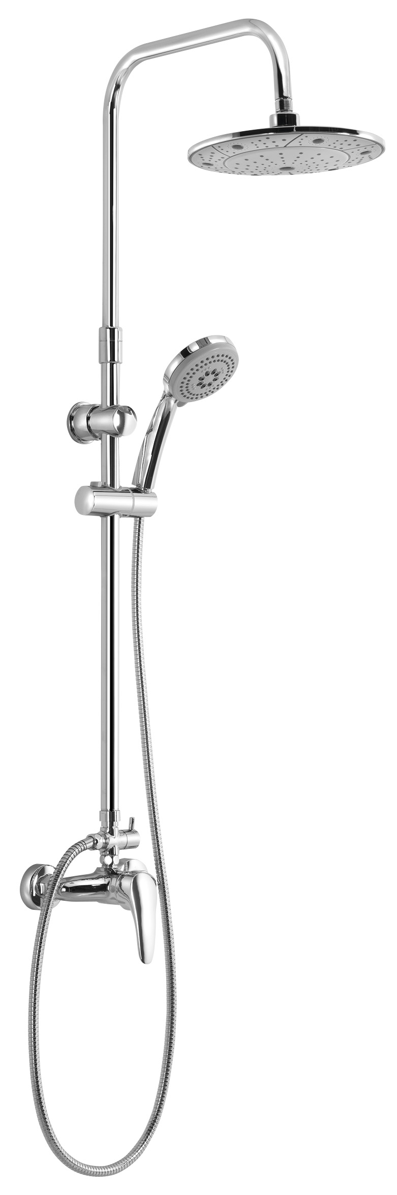 KASIOPEA sprchový sloup s pákovou baterií, chrom 1107-48