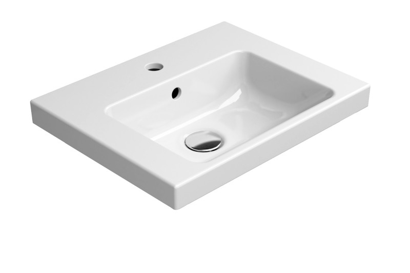 NORM keramické umyvadlo 50x40cm, bílá ExtraGlaze 8638111