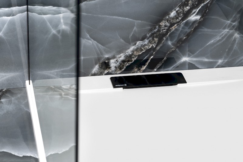 KAZUKO vaničkový sifon, DN40, krytka černá 26337