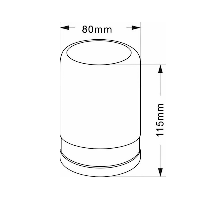POSH sklenka na postavení, mramor, béžová 2234119