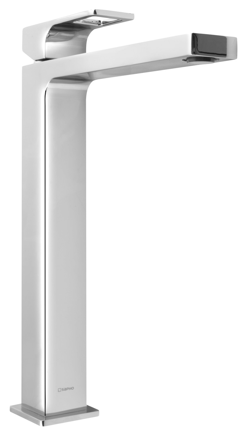 FORATA  stojánková umyvadlová baterie vysoká, prodloužená hubice, chrom FT007