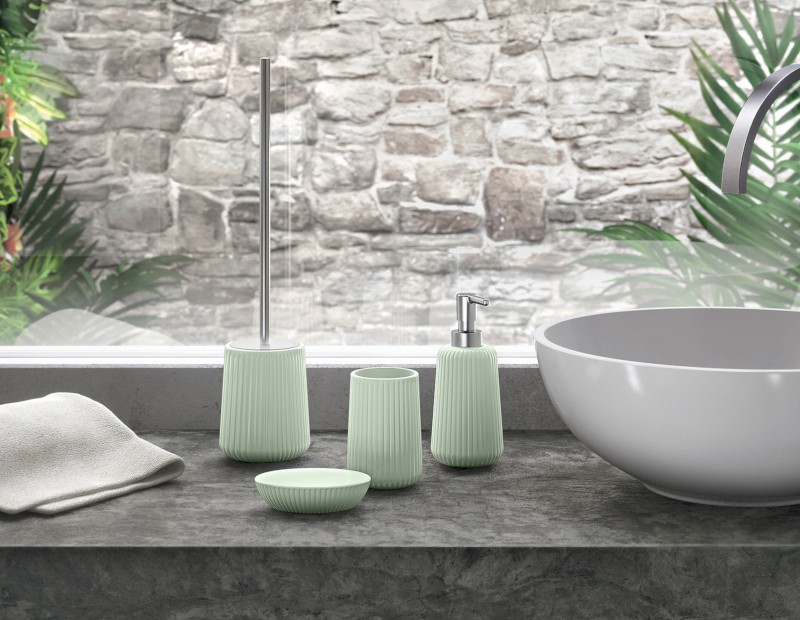 MARIKA mýdlenka na postavení, zelená MK1107