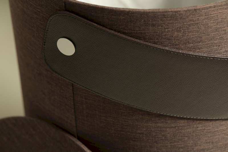 STRESA koš na prádlo 42x62,5x42cm, hnědá 3163SB