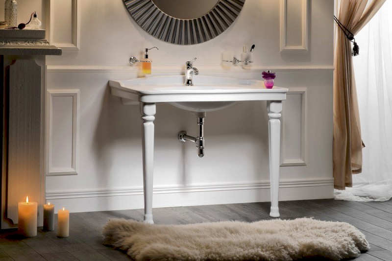 ANTIK nohy k umyvadlu (2 ks), bílá KL270