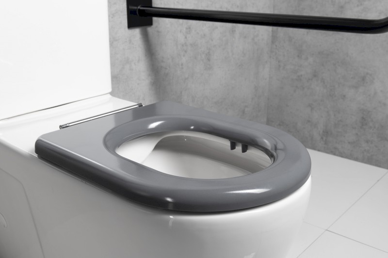 MEDIC WC sedátko, Soft Close, Easy Take, šedá MC102-113