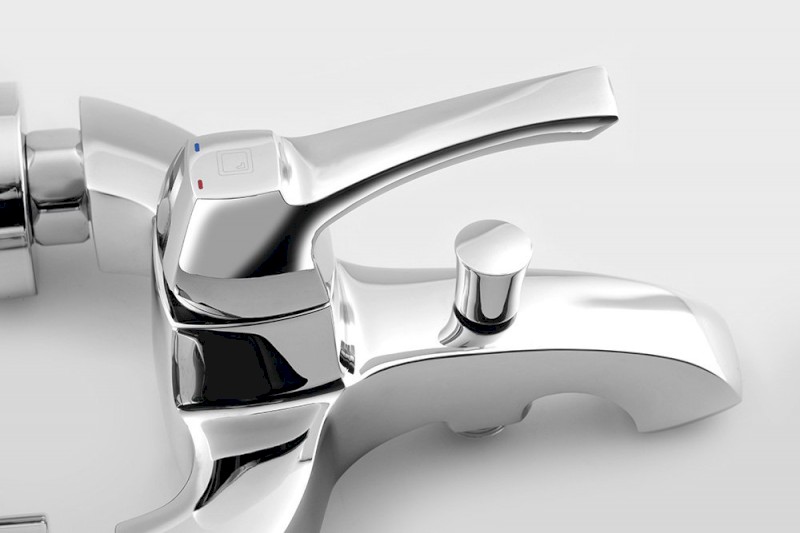 DREAMART nástěnná vanová baterie, chrom DA010