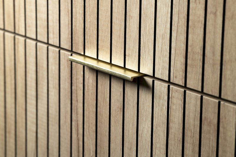 Kovová úchytka, 110/96mm, zlato mat CT096Z