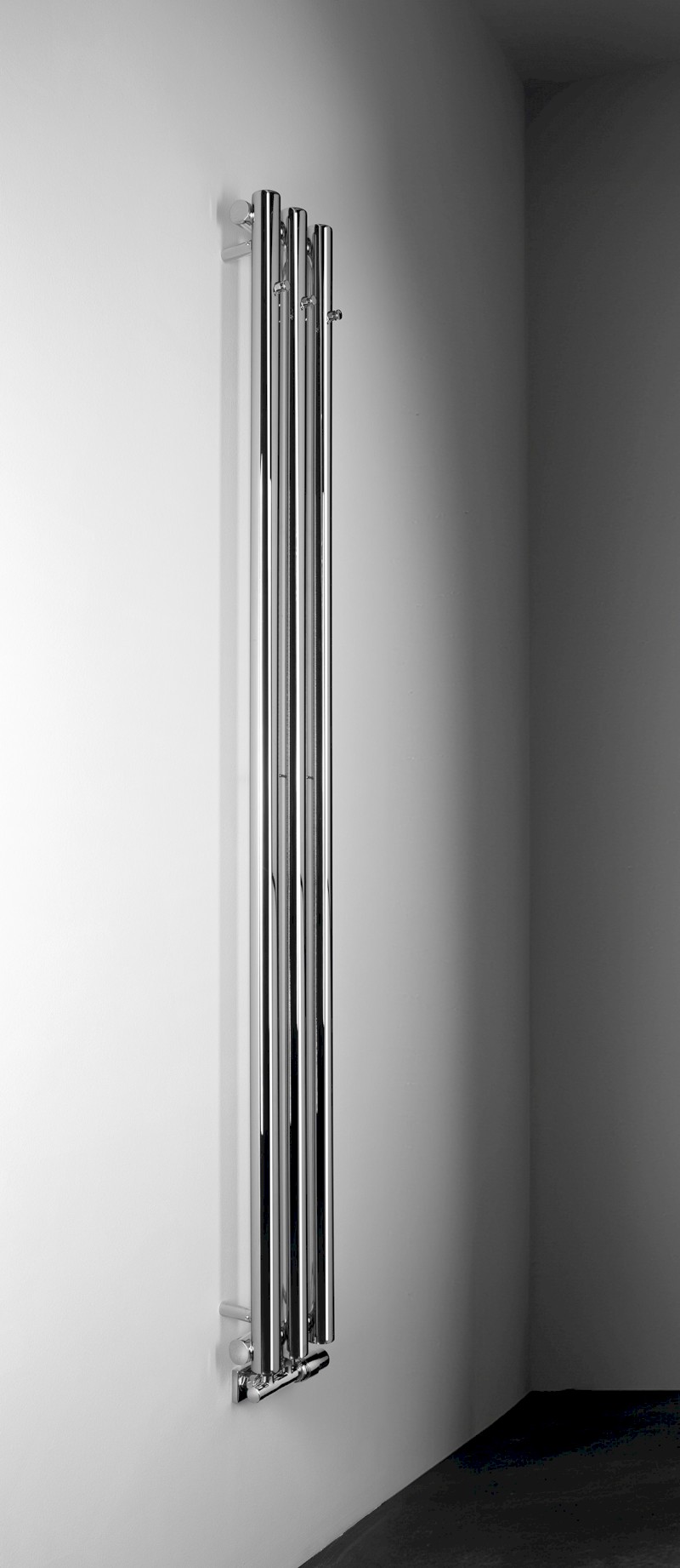 PILON otopné těleso 196x1800mm, se třemi háčky pro ručník, chrom IZ126T