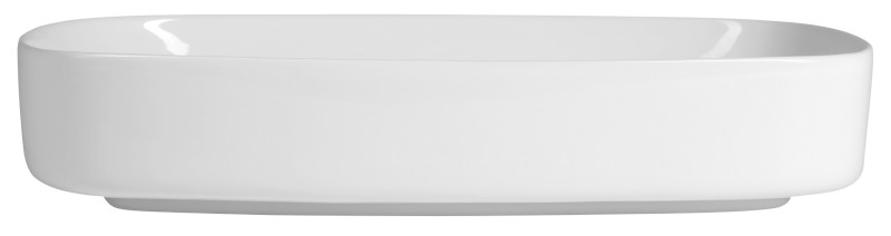 MATTEO keramické umyvadlo na desku 65x40cm, bílá 3064-KL