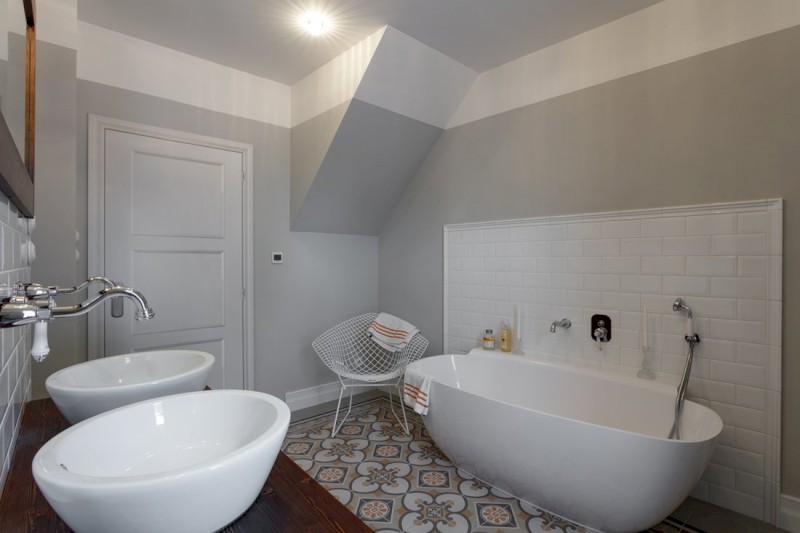 NIGRA volně stojící vana litý mramor 158x80x45cm, bílá 82511