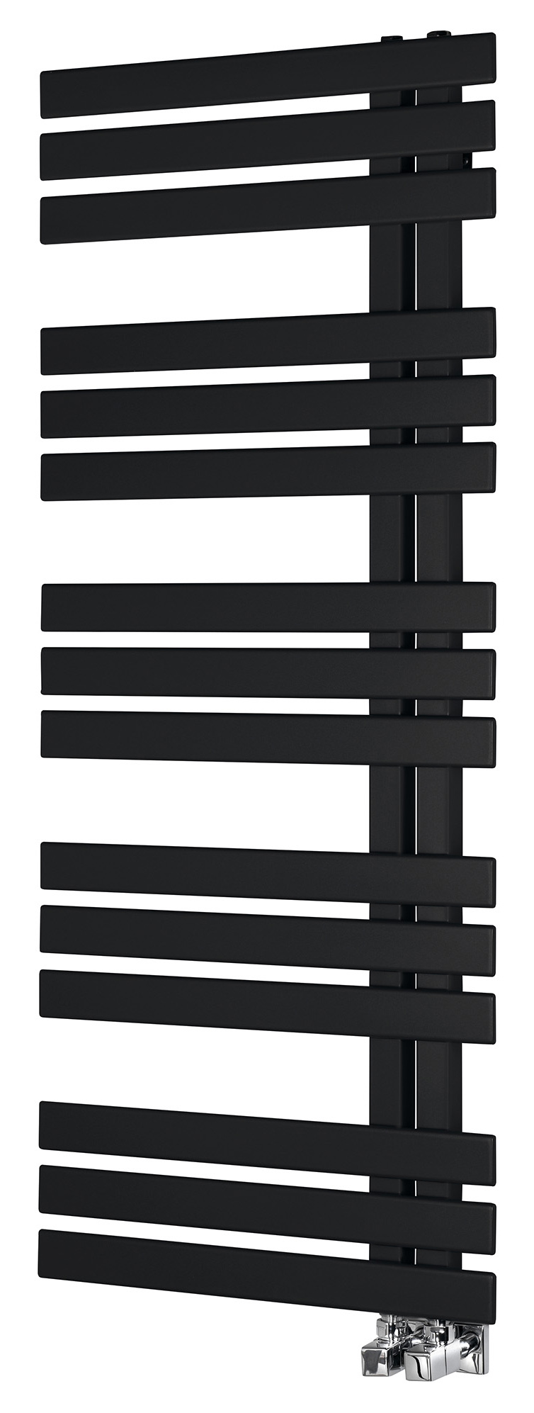 SILVANA otopné těleso 500x1236mm, černá mat IR154B