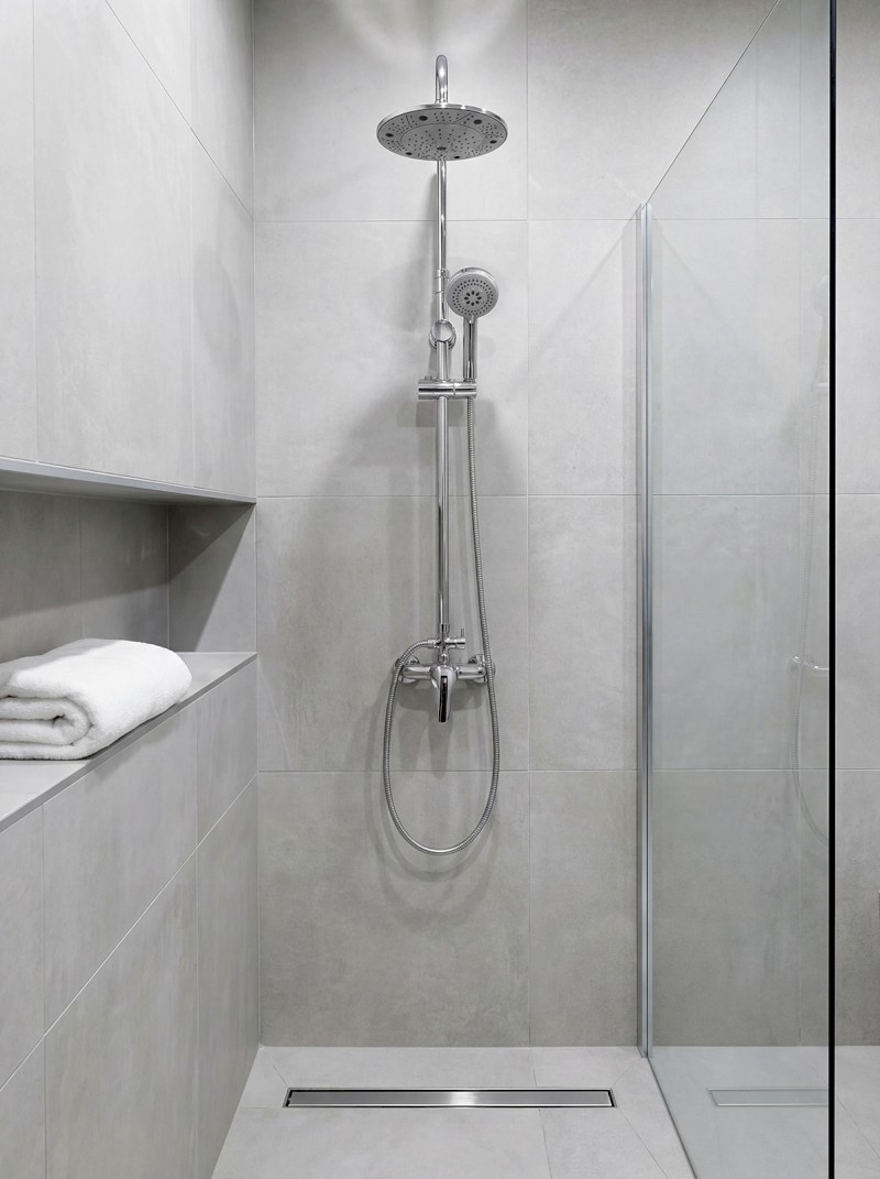 KASIOPEA sprchový sloup s pákovou baterií, chrom 1107-48