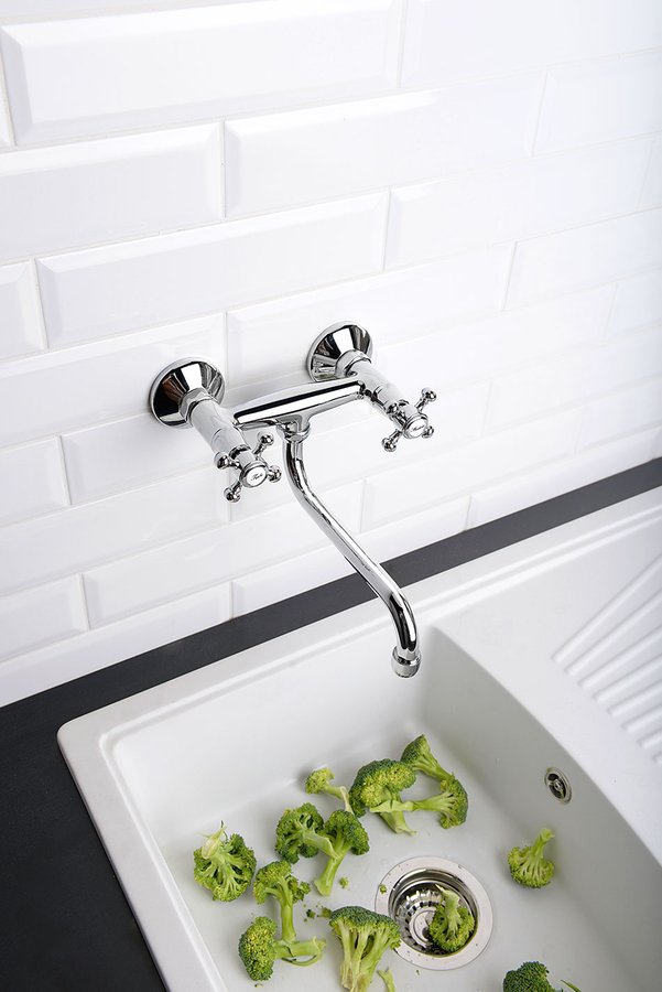 ANTEA nástěnná baterie, chrom 3061