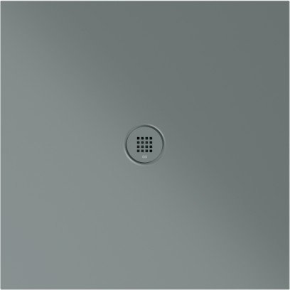 Keramická sprchová vanička, čtverec 90x90x2cm, agave mat 46090904