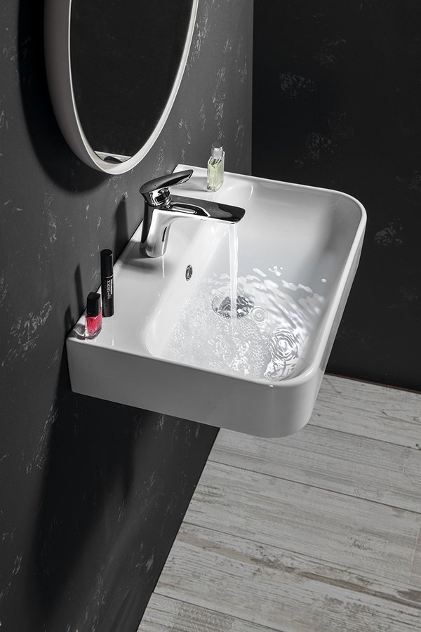 SISTEMA U keramické umyvadlo 55x38cm, bílá 10PL53055