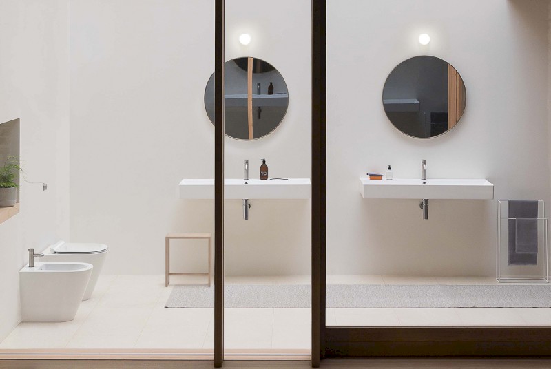 KUBE X keramické umyvadlo 120x47cm, bílá ExtraGlaze 9424111