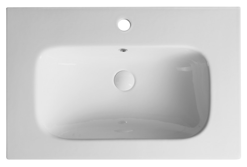 PIEDRA keramické umyvadlo nábytkové 71x46,5cm, bílá 43071