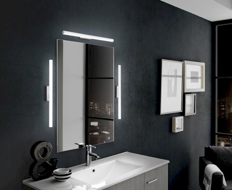 IRENE 2 LED svítidlo, 9 W, 500x35x77 mm, IP44, chrom E27556CI