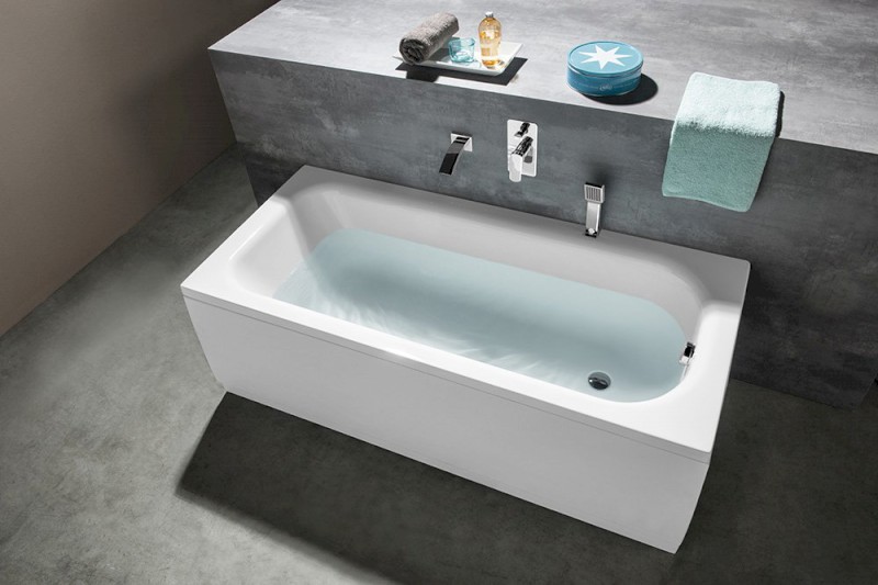 LAURA obdélníková vana 160x70x39cm, bílá 24611