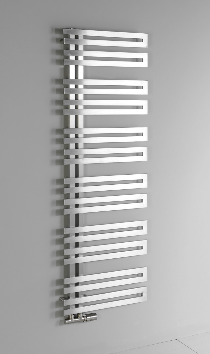 VOLGA otopné těleso 500x1500mm, nerez mat NR515