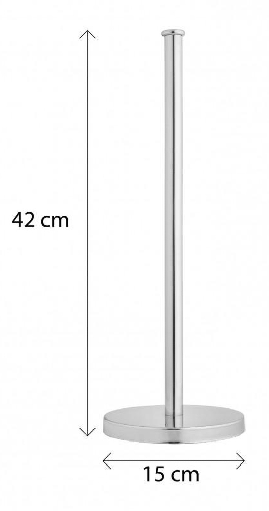 X-ROUND držák toaletního papíru rezervní na postavení, chrom XR733