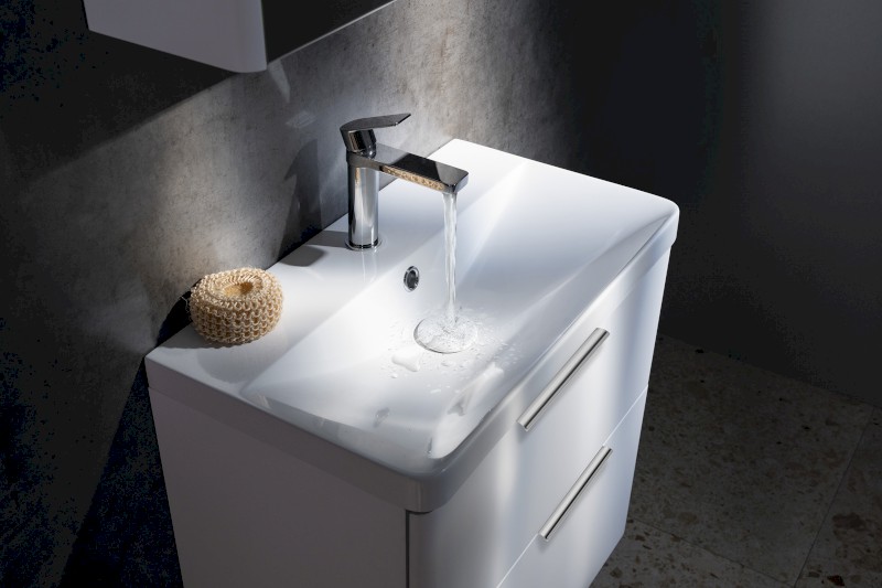 SEN umyvadlo nábytkové, litý mramor, 61x35cm, bílá SN610