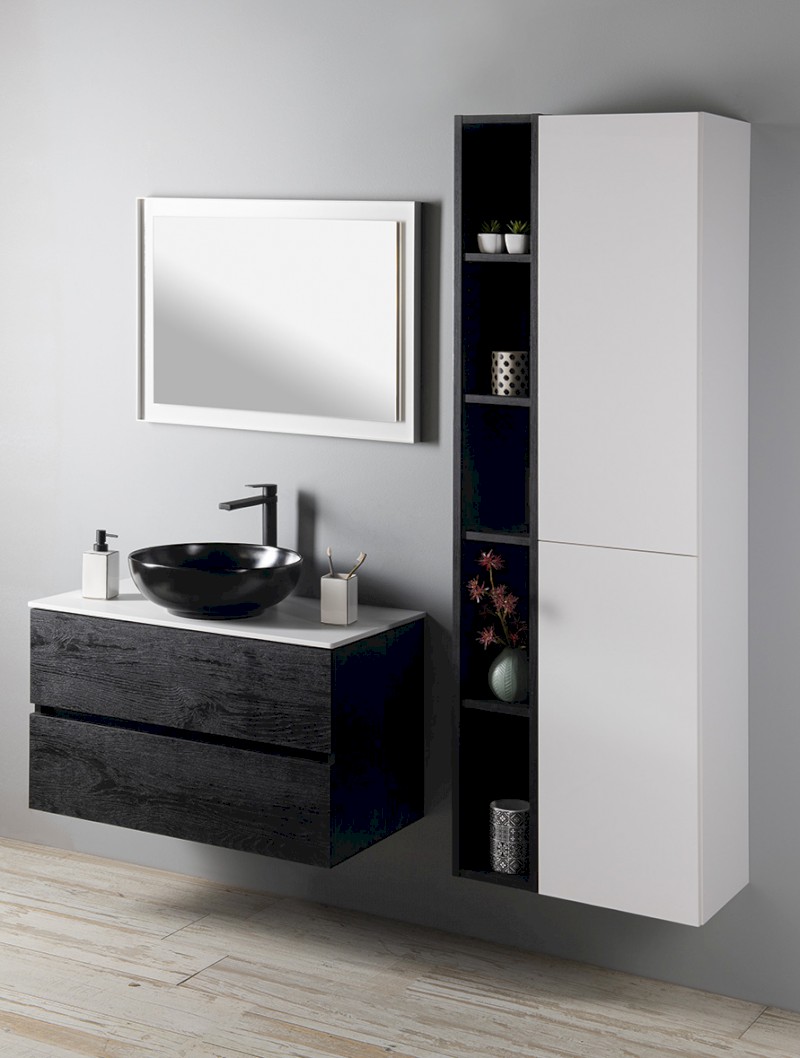 ODETTA umyvadlová skříňka 82x50x43,5cm, dub alabama DT085-2222