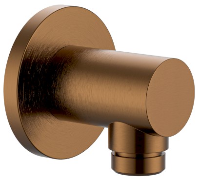 Vývod sprchy, kulatý, měď mat 1205-01PG