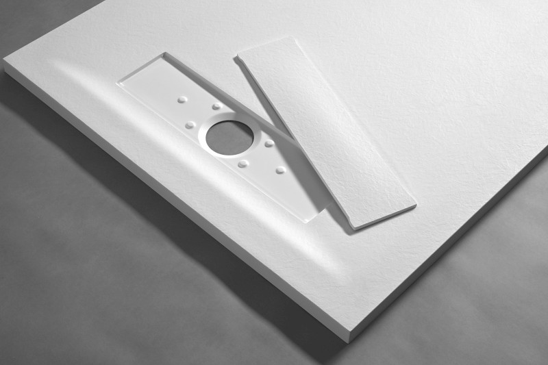 ELEA sprchová vanička litý mramor, 120x90cm, bílá PEL12090