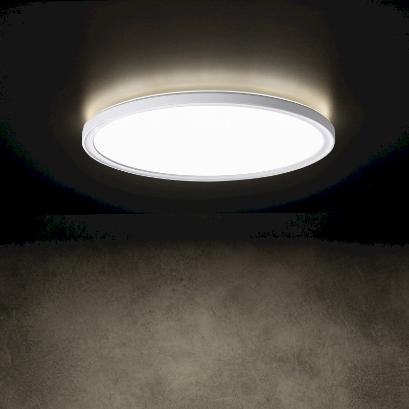 AZPO stropní LED svítidlo, ø 290mm, 18,5W, IP54, bílá 31502