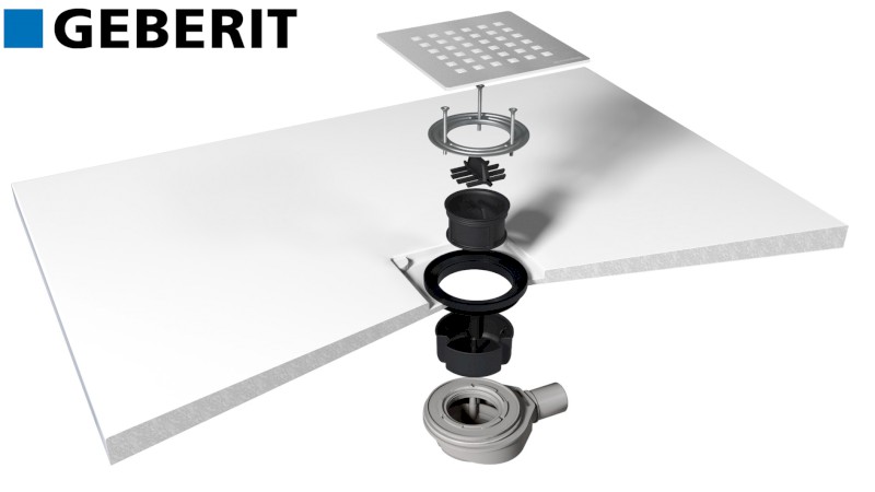 FLEXIA vaničkový sifon, průměr 90mm, DN40, krytka bílá 17741