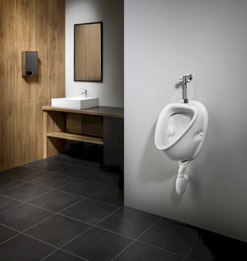 Samouzavírací nástěnný ventil pro urinál, chrom ZY12022