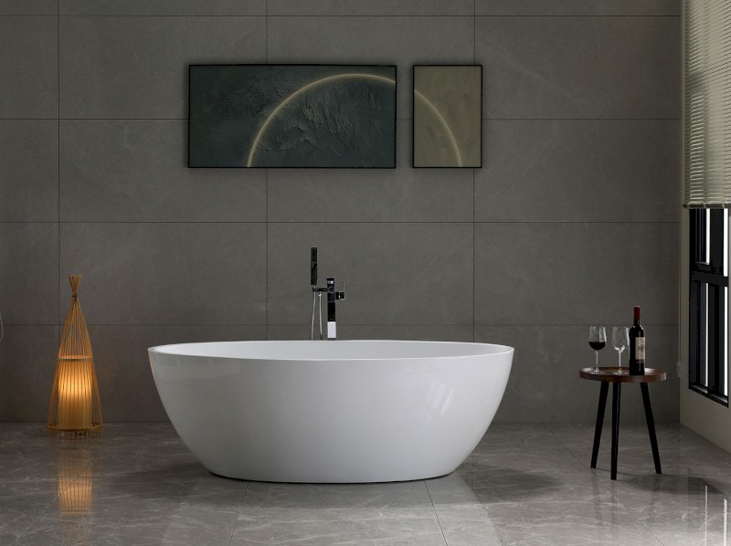 CORYN volně stojící vana 165x90x58cm, bílá 68651