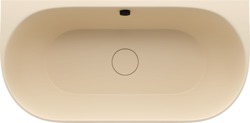 PAGODA nástěnná vana litý mramor 170x85x58cm, béžová mat 72976.81