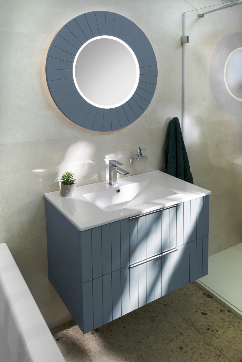 CIRASA STRIP umyvadlová skříňka 79,8x52x46cm, siena CR801-4242S