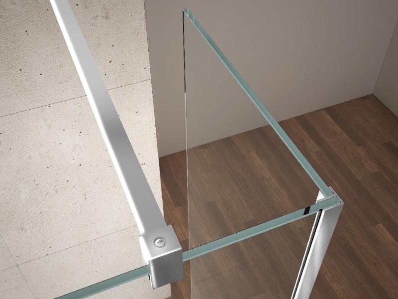 VARIO přídavný panel 350mm, čiré sklo, chrom GX3510