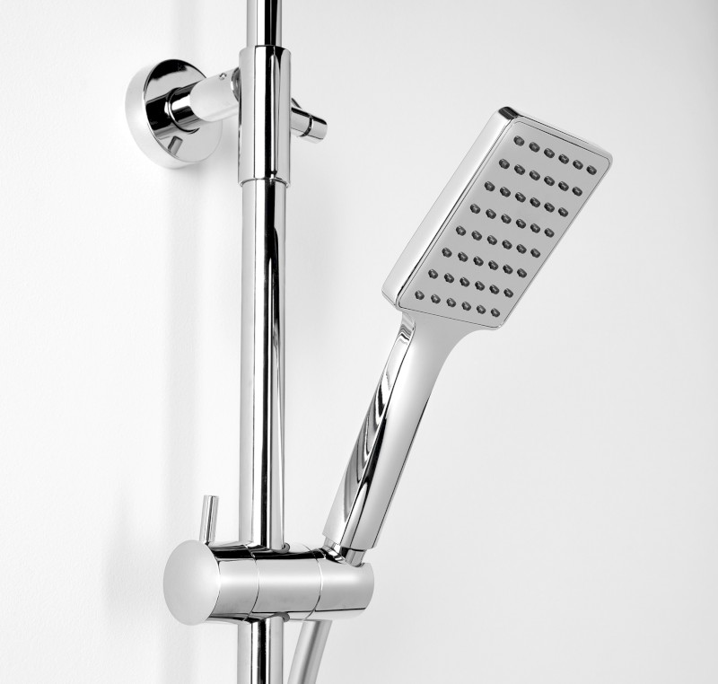 CUBEMIX sprchový sloup s pákovou baterií, chrom CM139