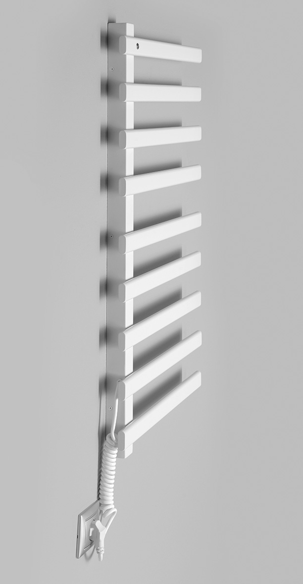 ELCOR elektrický sušák ručníků 480x920x50 mm, 128 W, bílá mat EB450