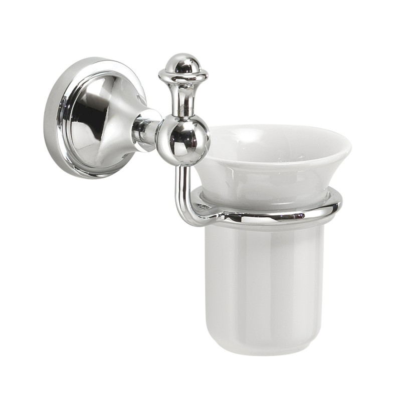 NEVIS sklenka, keramika, chrom NV1013