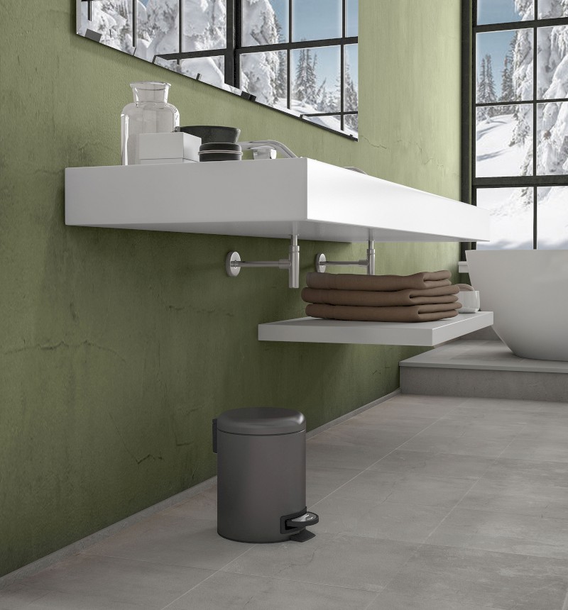 POTTY odpadkový koš 5l, Soft Close, gun metal 330981