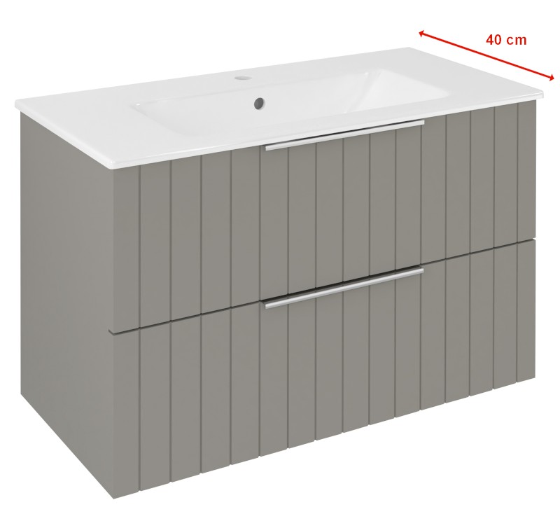 CIRASA STRIP umyvadlová skříňka 78x54x39cm, agila CR792-4343S