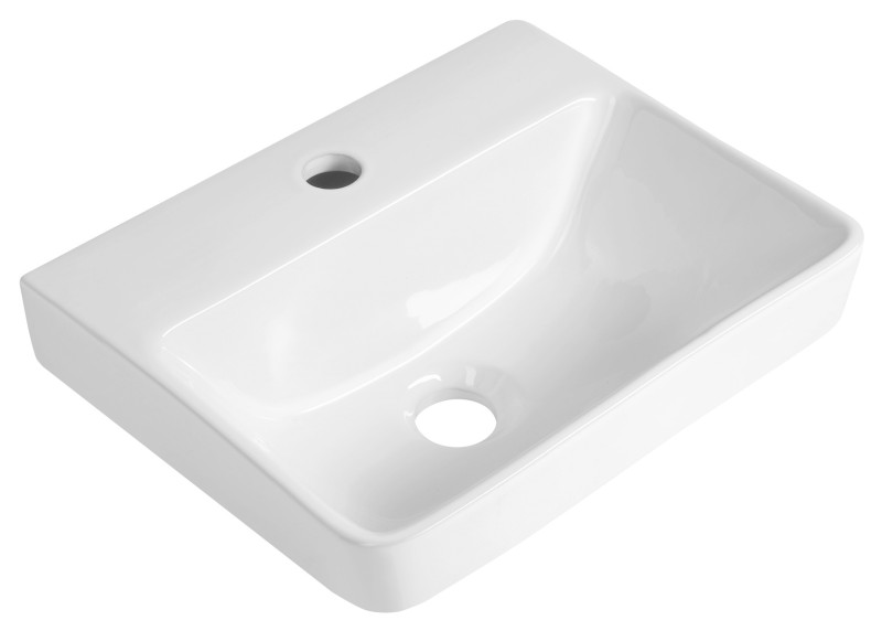 VIBRANT keramické umyvadlo 36x30cm, bílá 201.099.0