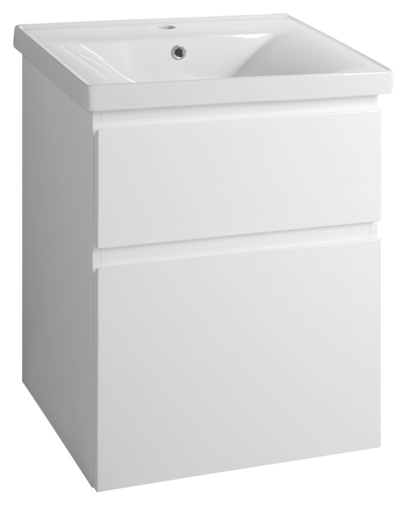 SAVA 60 keramické umyvadlo nábytkové 60x46cm, bílá 2060