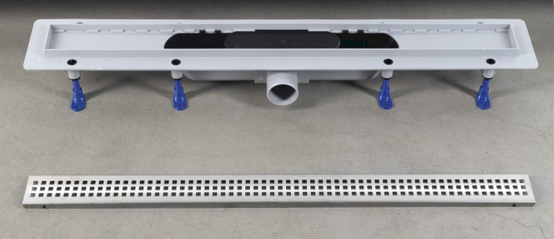 INDY podlahový žlab s nerezovým roštem, L-810, DN50 73651