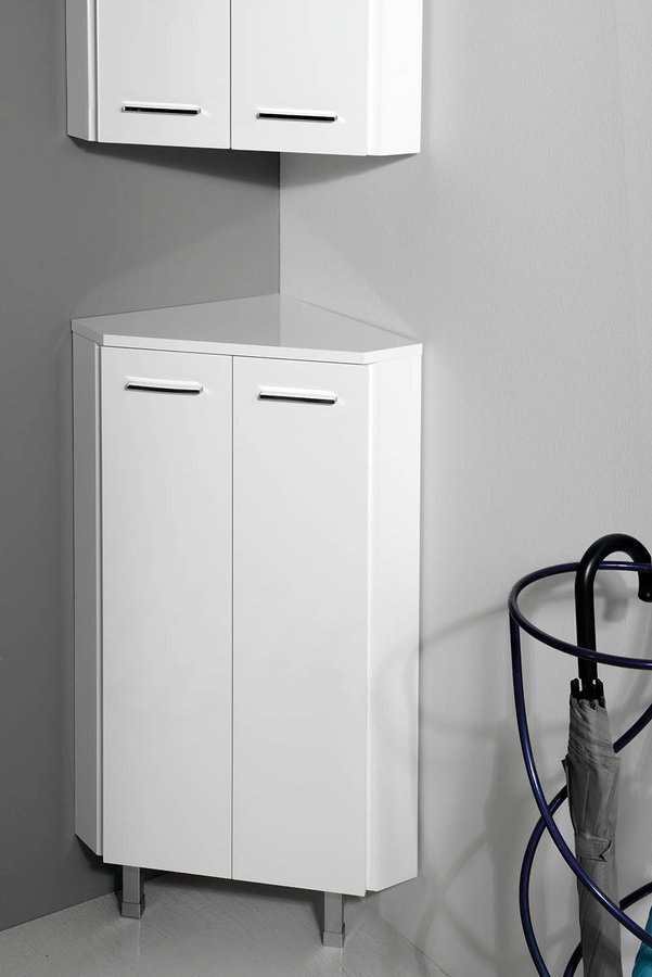 ZOJA/KERAMIA FRESH skříňka rohová 35x78x35cm, bílá 50321