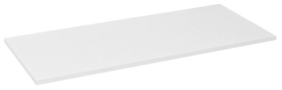 EZARA deska DTDL 121,6x1,8x47cm, bílá lesk EZD121-3030