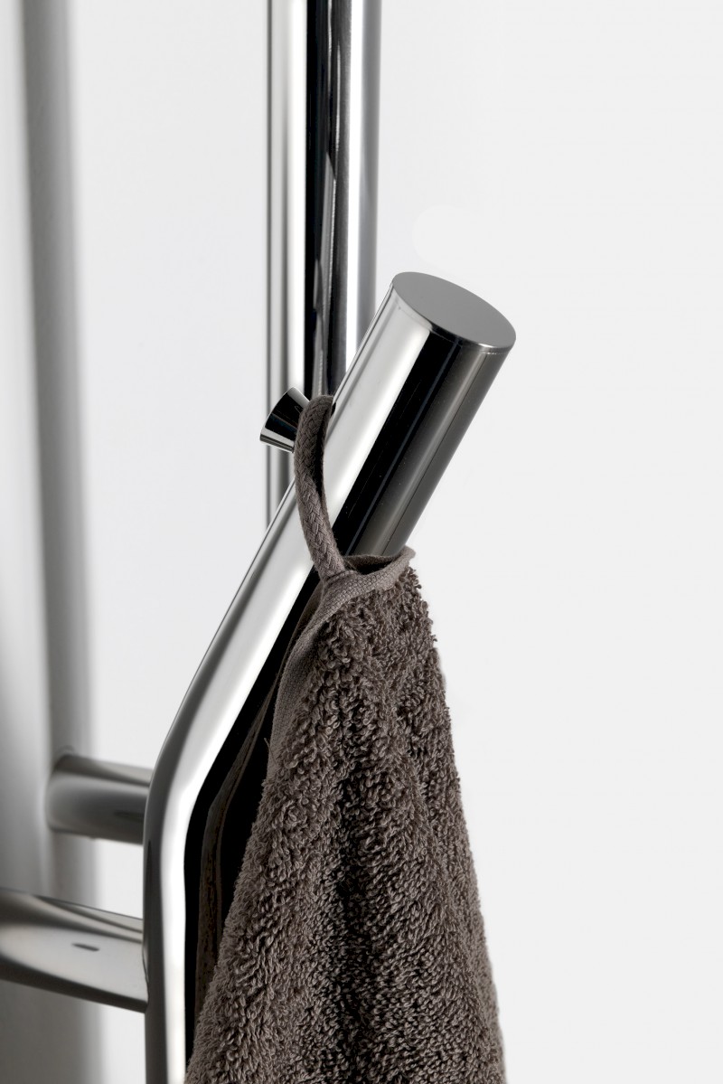 DUOPASSO elektrický sušák ručníků s časovačem 122x1700mm, 45 W, chrom ER730