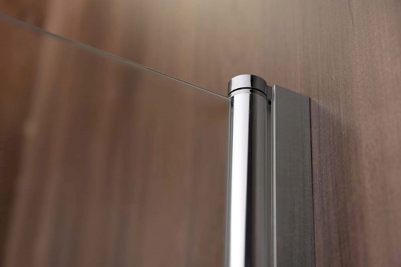 VILMA vanová zástěna 600x1400 mm, chrom, pravá, sklo matné AQ6018P