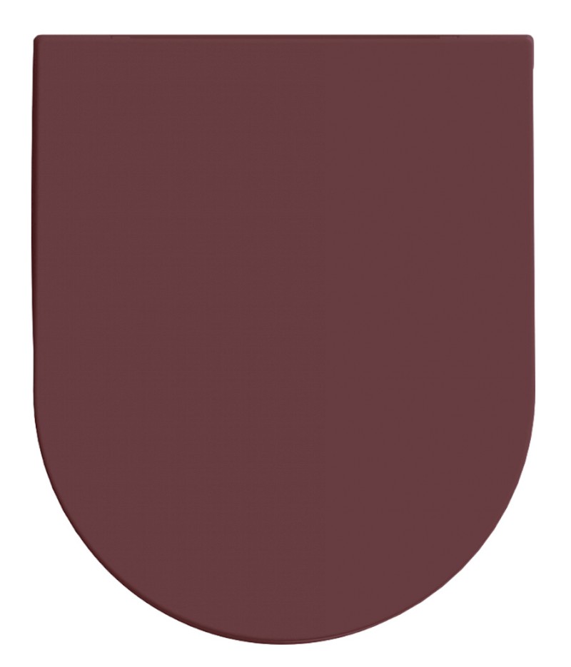 INFINITY WC sedátko, SLIM, Soft Close, Easy Take, maroon red 40KF0543I-S