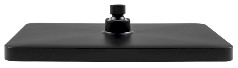 Hlavová sprcha, 205x305mm, silikon trysky, ABS/černá mat SK152B